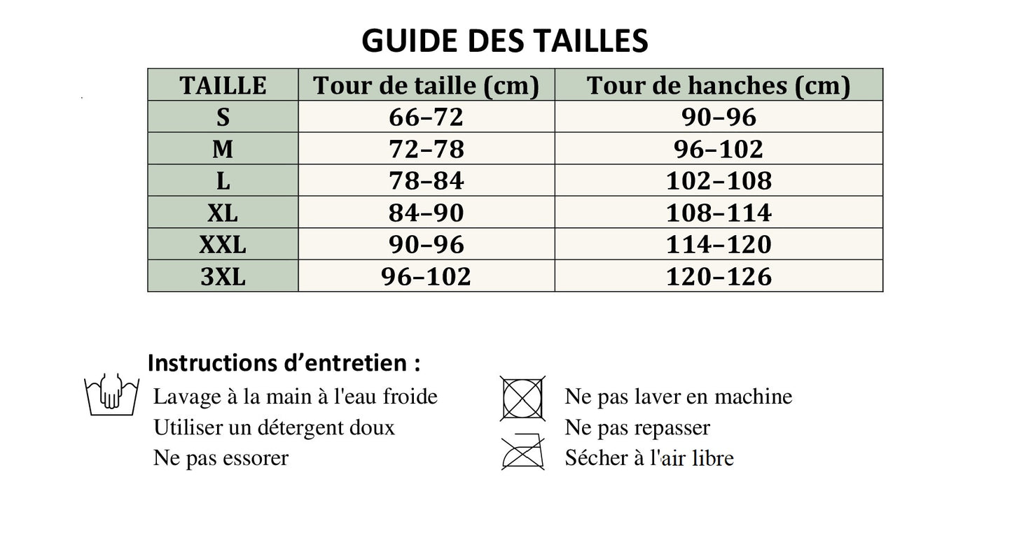 Short sculptant ventre plat et fesses arrondies