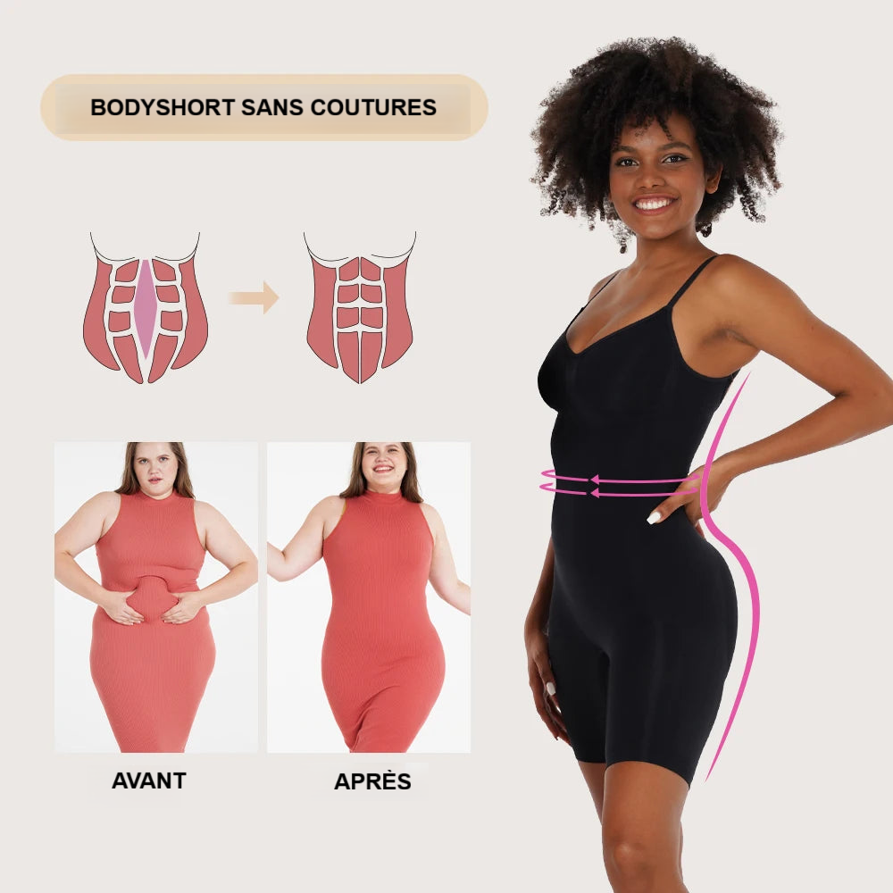 Bodyshort gainant et sculptant